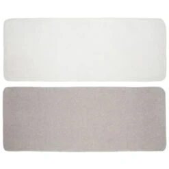 B&M Scatter Mat 120 X 46cm - Grey -Decorative Accessories Shop 338882 zz ecomat 120x46cm main