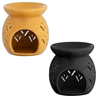 B&M Tribal Oil Burner - Ochre 2 B&M Tribal Oil Burner - Ochre - Image 2