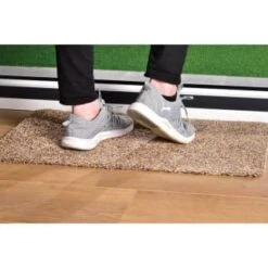 B&M Antibacterial Doormat - Brown -Decorative Accessories Shop 366004 366006 anti bac magic clean mat 2