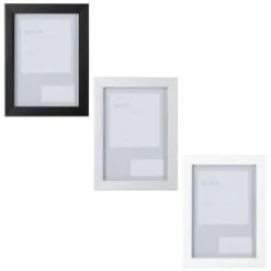 B&M Block Photo Frame 5 X 7" 2pk - White 7 B&M Block Photo Frame 5 X 7" 2pk - White -Decorative Accessories Shop 367046 2pk block photo frame 5x7 main