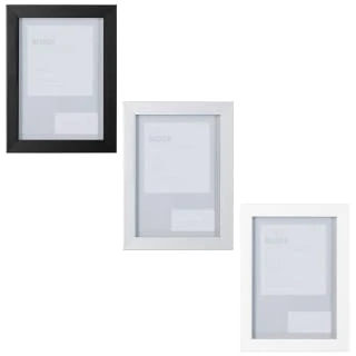 B&M Block Photo Frame 5 X 7" 2pk - White 4 B&M Block Photo Frame 5 X 7" 2pk - White - Image 4