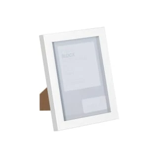 B&M Block Photo Frame 5 X 7" 2pk - White 2 B&M Block Photo Frame 5 X 7" 2pk - White - Image 2