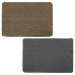B&M Loop Washable Doormat 50 X 75cm - Natural -Decorative Accessories Shop 370206 loop washable doormat 50x75cm natural
