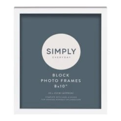 Simply Everyday 8 X 10" Block Frames 3pk - White -Decorative Accessories Shop 370280 3pk simply everyday block frames 8x10 white 2