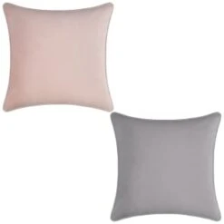 Supersoft Velvet Cushion Covers 2pk - Grey -Decorative Accessories Shop 380355 380356 velvet cushion covers group 2 1