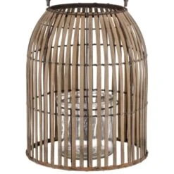 B&M Large Lantern - Grey -Decorative Accessories Shop 381882 large grey lantern 3