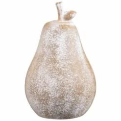 Decorative Accessories Shop 3 B&M Wooden Fruit Ornament - Pear