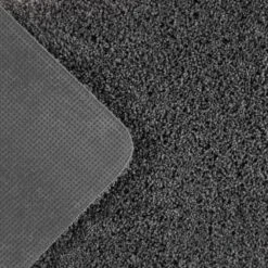 B&M Buddy Plain Shaggy Grey Runner Doormat -Decorative Accessories Shop 392183 buddy plain shaggy runner 50 x 150cm grey 2
