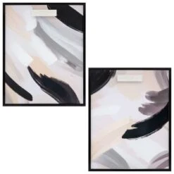 Assorted Abstract Framed Canvas -Decorative Accessories Shop 392634 abstract framed canvas