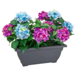 Decorative Accessories Shop 19 Bloom Basic Window Box - Hydrangea