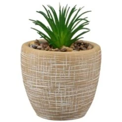 Decorative Accessories Shop 5 B&M Small Succulent Pot - Stone