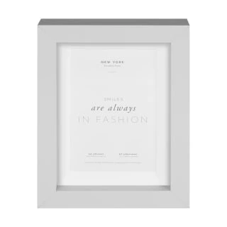 B&M New York Box Photo Frame - 4 X 6" - Grey 2 B&M New York Box Photo Frame - 4 X 6" - Grey - Image 2