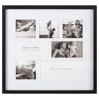 B&M 7 Photo New York Square Photo Frame 1 B&M 7 Photo New York Square Photo Frame